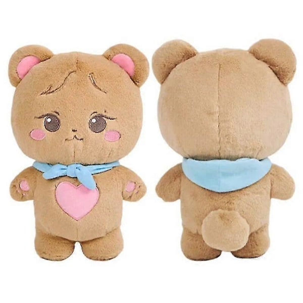 20cm Svart och Rosa Kpop Plyschdocka Jisoo Jennie Rose Lisa Världsturné Bornpink Hängsmycken Fylld Plushie Leksak Kudde För Fans Present Boris 10cm A