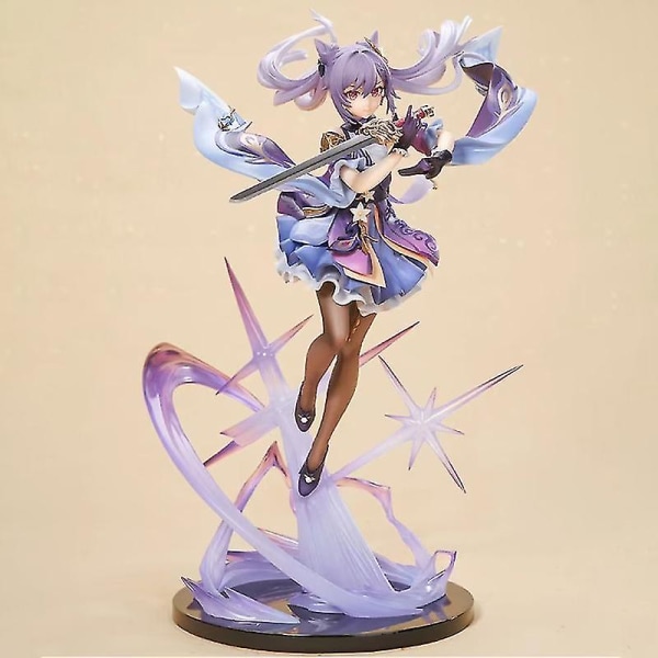 26 cm Genshin Impact Anime Figur Keli Keqing Action Figur Collection Model