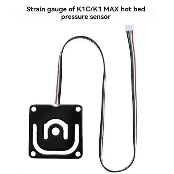 For K1C/K1 MAX Oppvarmet Senge Trykksensor Strekkmåler Nivellering for 3D-skrivertilbehør 4 stk