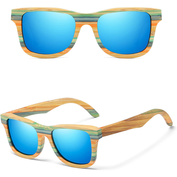 Polariserede solbriller til mænd og kvinder Fashion  Anti-glare kørsel, fiskeri (brun linse)