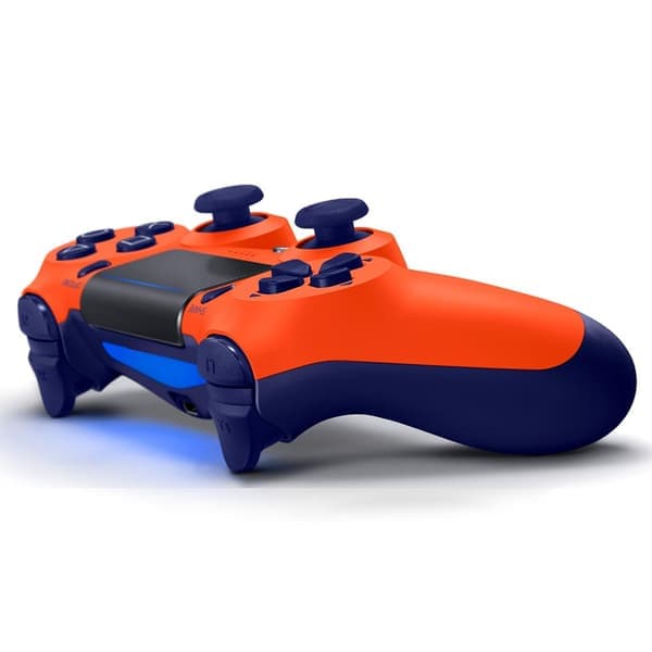 Trådlös handkontroll Dual Vibration Game Joystick Controller för Ps4 Controller/Slim/Pro, Kompatibel med PS4 Konsol Sunset Orange Sunset Orange