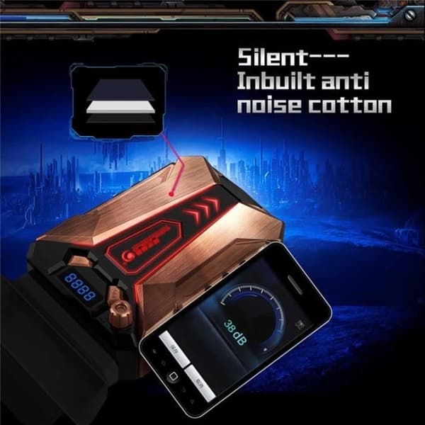 COOLCOLD Ice Magic 7 Laptop-køler 5V LED-blæser Laptop-stativ