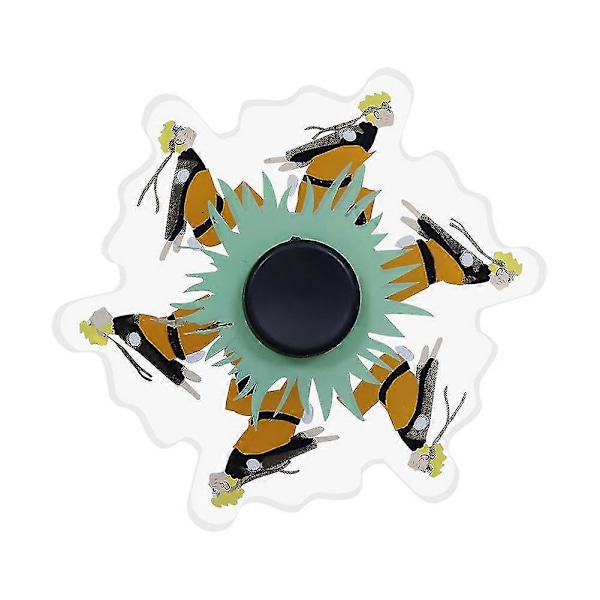 Fidget Spinner Anime Springande Fingertoppsgyro Stressreducerande Fidget Hand Spinner Fokusleksak Sasuke