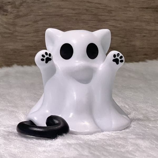Halloween Spøkelsesfigur Skummel Harpiks Spøkelsesstatue og Spøkelsesornament A2 A2