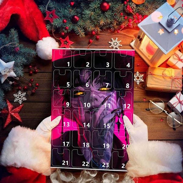 2025 Kpop Devil Hunter Adventskalender Julgransdekoration Akrylhänge E
