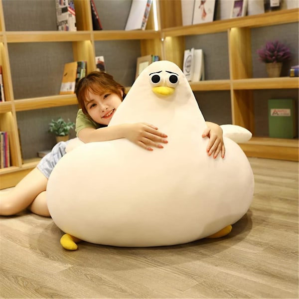 26/40cm Simuloitu Emokana Doll, Hauska Paksu Kana Pehmolelu, Söpö Piirretty Kana Tyyny, Luova Lahja