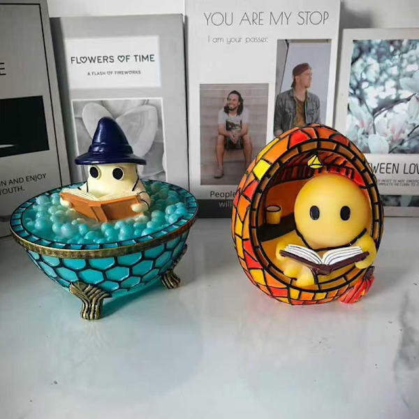 2025 Ny USB Halloween Spøgelse Boblebad LED Lampe e Spøgelse Nat A1 A1