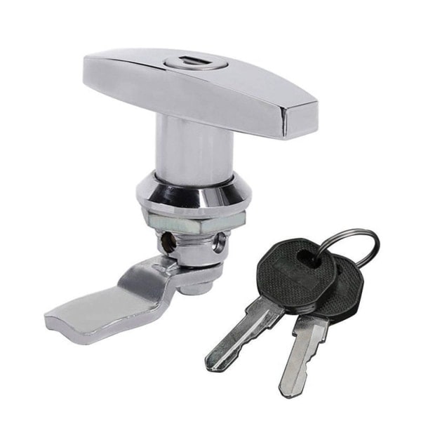 Kuorma-auton T-kahvalukko Perävaunun lukko Chrome