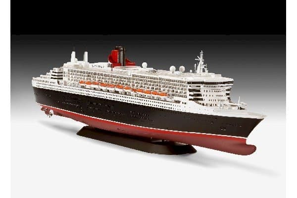 Queen Mary 2 modelskib Flerfarvet Samlesæt