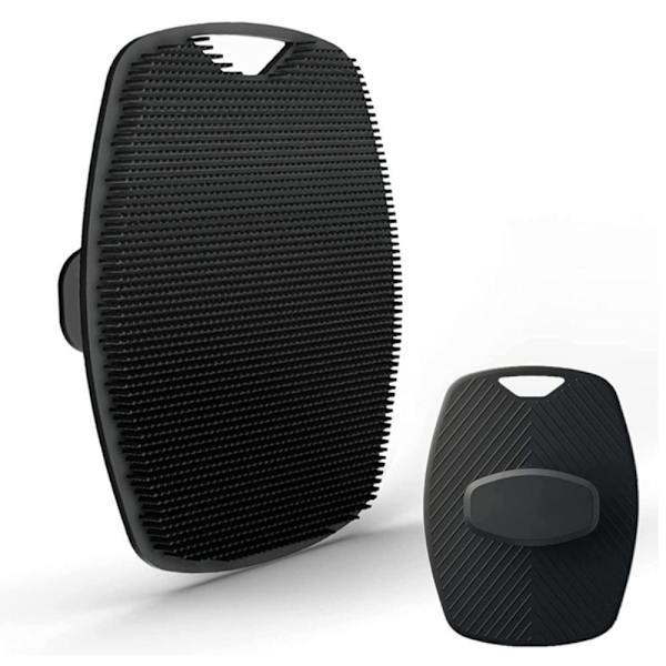 Silikone Kropsskrubbe Badeskrubbe Black