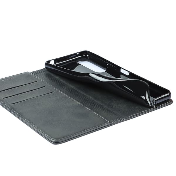 Sony Xperia 10V Wallet Cover - Sort Grå Sort sort
