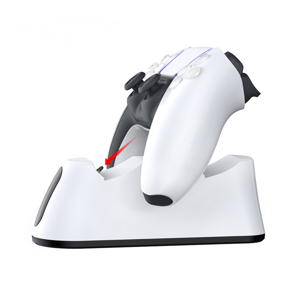 Ladestation til PS5, ladestation til PlayStation 5 PS5-controller, PS5-controlleroplader, ladedock