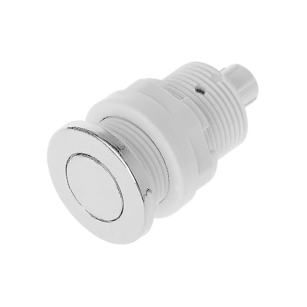 Lufttryck Strömbrytare På Av Tryckknapp För Badkar Avfallskvarn Whirlpool White 34mm
