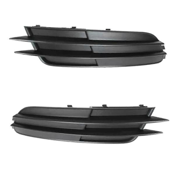 Kompatibel med A6 C7 2011-2014 frontkofanger tågelygte grilldæksel 4G0807681F 4G0807682F
