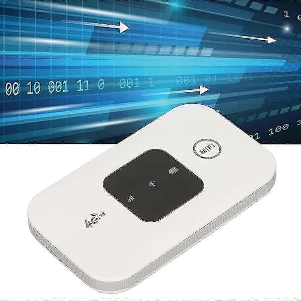 4G Lte Portabel Internet Hotspot, Trådlös WiFi-router, Stöder 8 till 10 användare, 4G Trådlös Router