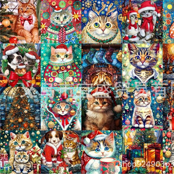 Puzzle Julekalender 2025, 1008 Brikker Jule Nedtælling - Julekalender