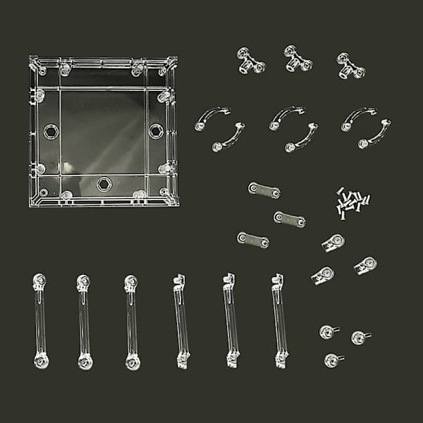 Trestegad själslämplig display för HG1/144 modell Ha A 1set