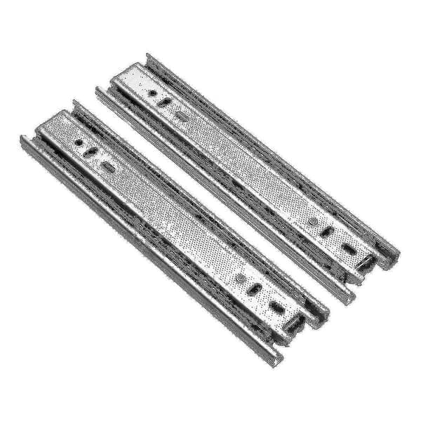 2 stk 20 cm skuffeskinner med kulelager for skap