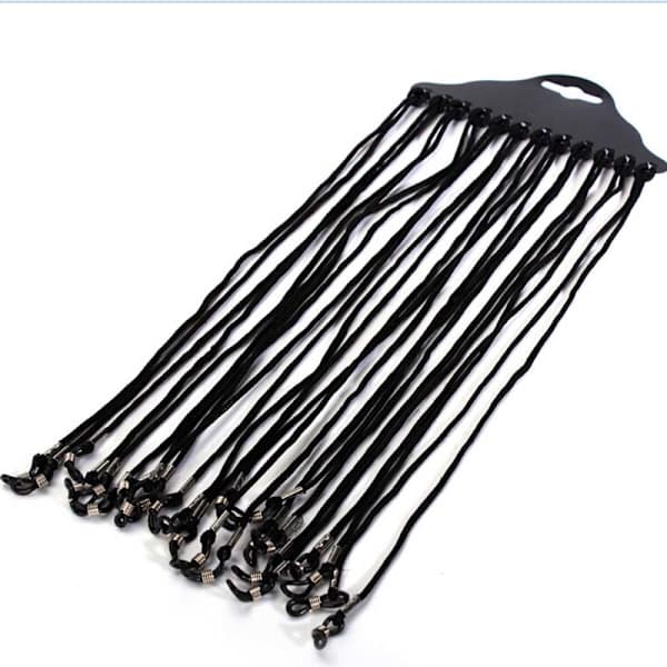 12x Sort Nylon Brilleholder Solbriller Briller N