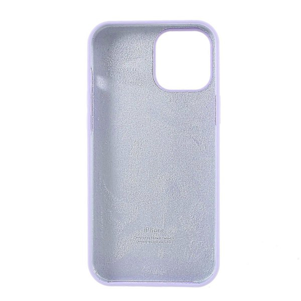 Satin Mat Solid Silikone Cover til iPhone 12/12 Pro