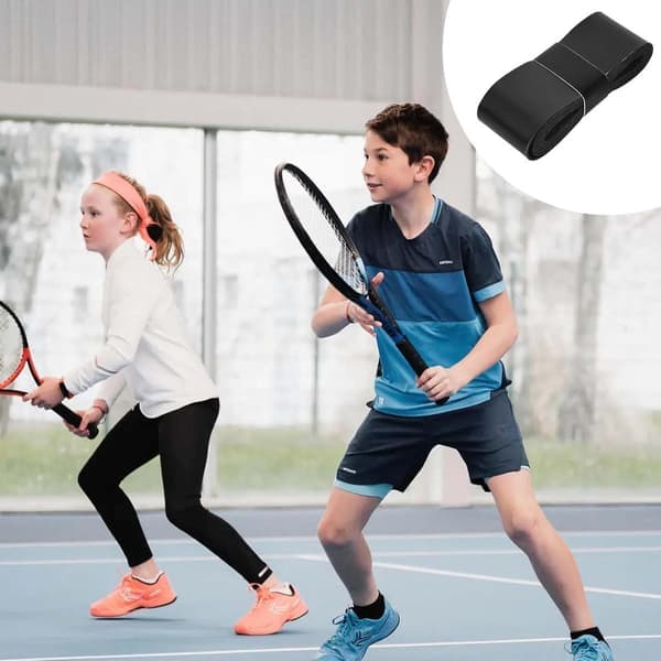 10 stk - Racketgrep - Racketgrepstape - flerfarget grepstape for racketer - Badminton grepstape