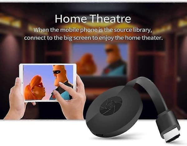 Cast til TV-en din i HD, Android Streaming Stick - Stream Youtube, Netflix