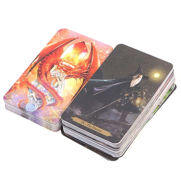 Barbara Moore Wizards Tarot Brädspel Spådom Förutsägelse Mu Flerfärgad Onesize