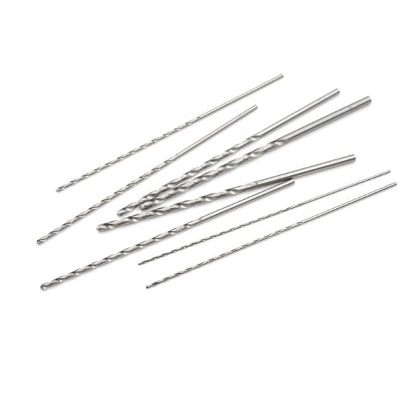 10 st 1,5~5 mm diameter extra lång HSS rak skaft spiralborr 0 1,5*160 mm 1.5*160mm