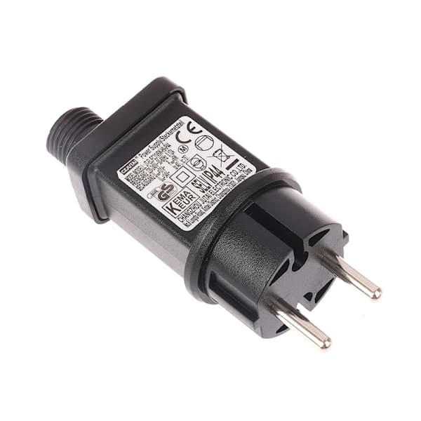 AC 220V til 31VDC 6W 8 Funktionel SELV LED Lampe Driver EU Stik S Sort Onesize