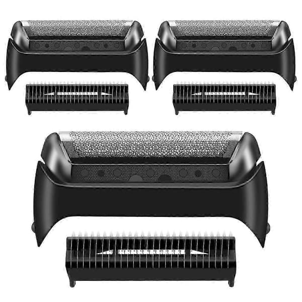 3 stk. barberfolie og blader for Braun 20S 10B 20B 1000-serien barberhode