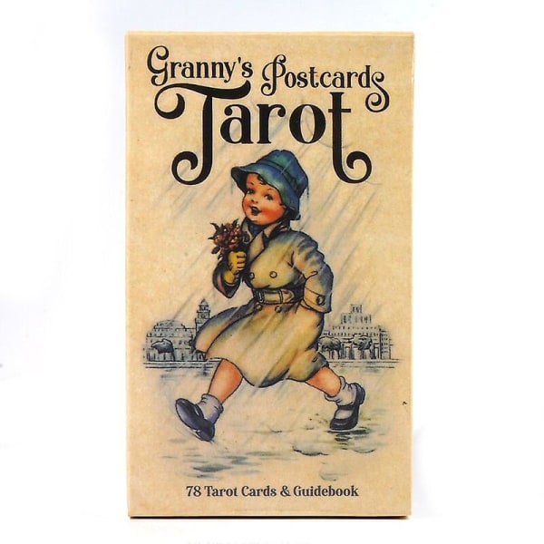 Grannys Postkort Tarotkortstokk 78 kort Light Grey