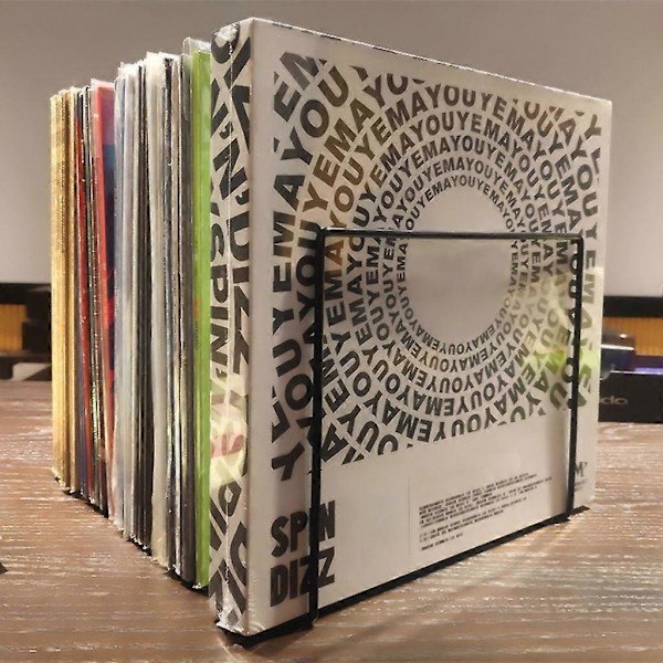 Metallhylle for LP Vinyl Plate Display Stativ Turntable Lagring Hylle Utstilling Stativ Ho S