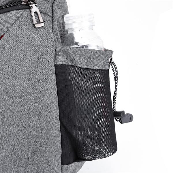 Herr Fanny Pack Enkel Snygg Multifunktionell Bärbar Justerbar Axelrem Väska för Utomhusresor Blue