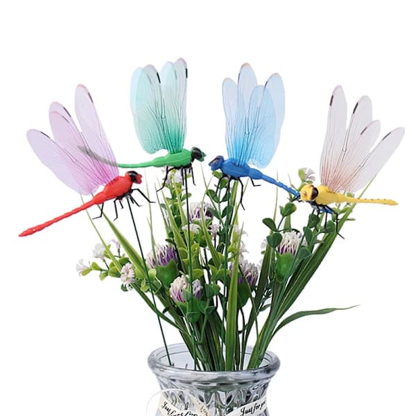 20-3 stk. Dragonfly Hatt Klips Realistisk Dragonfly Klips Insektmiddel A1 A1