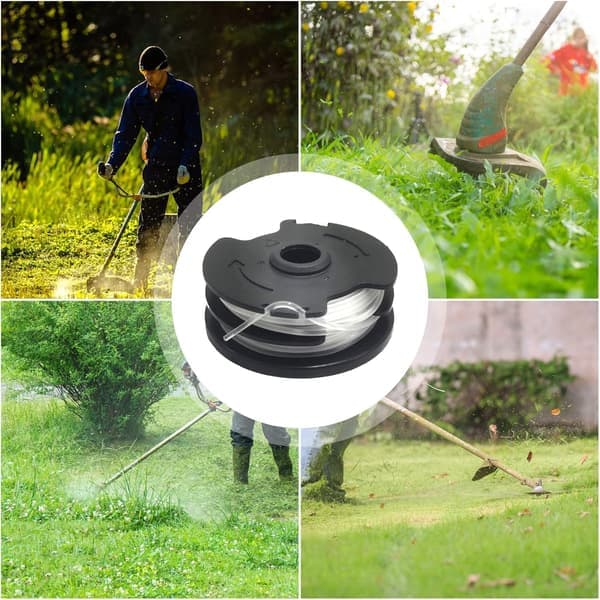 6-pakning erstatningsspoler for LIDL Parkside PRTA 20-Li A1, B2, C3, PRT 550 A1, A3, PRT 300 A1 gresstrimmer