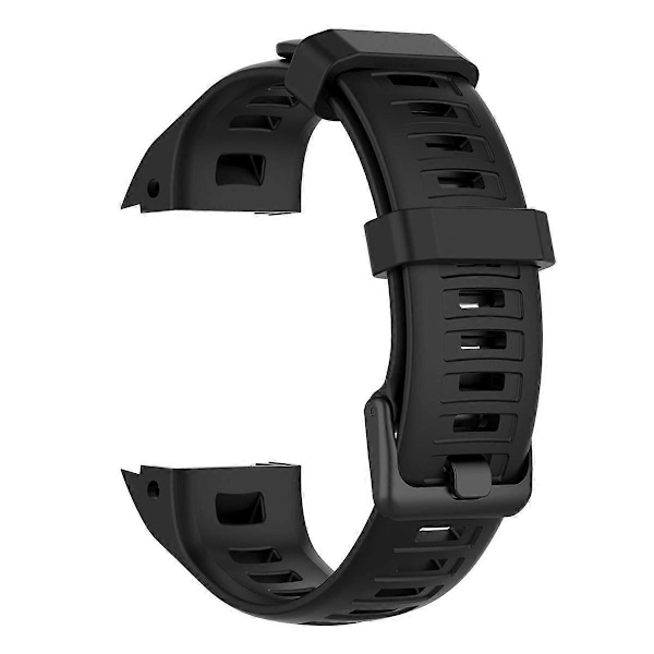 Silikon Klokkereim for Garmin Instinct Tactical/Instinct Tide/Instinct 2/Instinct Armbånd med Svart Spenne Black