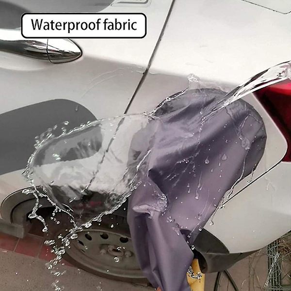 Sähköauton latausportin suojus Säältäsuojattu ulkokäyttöön tarkoitettu latausportin suojus Kiristysnaru Sähköauton latausosan osat Tesla Model 3 Y A