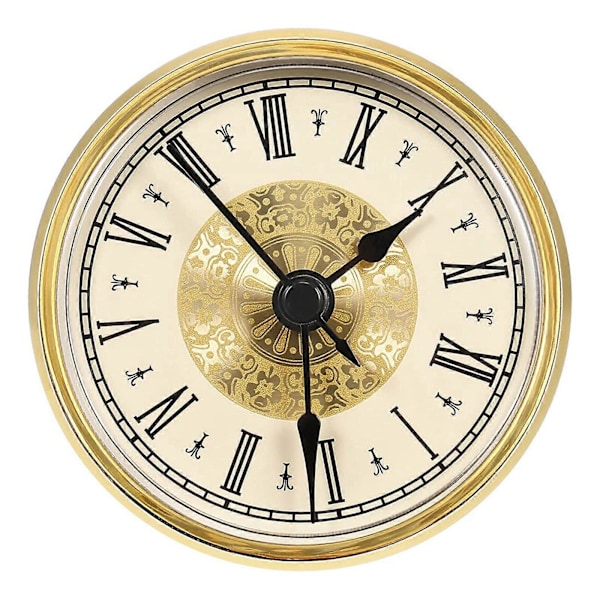 Klassisk Klocka Hantverk Insats Klockor Urverk Quartz Diameter 70mm Siffra 6