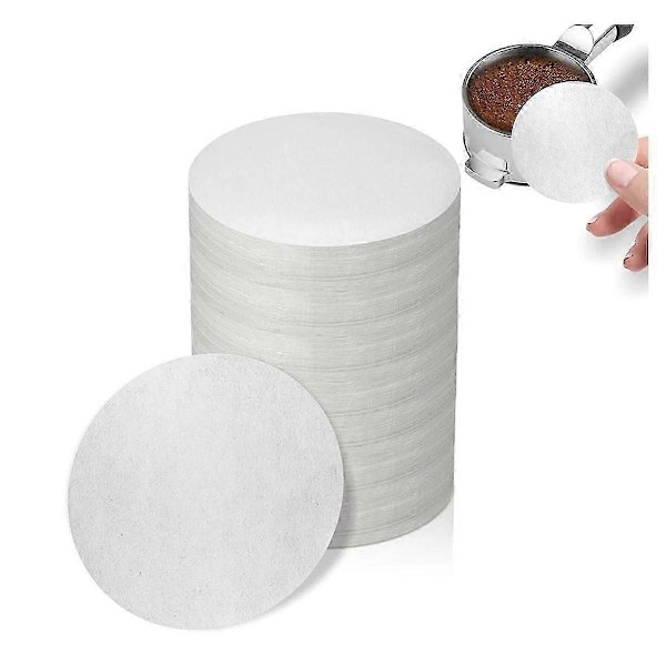 Espresso Filterpapper 58mm - 800st Oblekt Kaffefilterpapper För Espressomaskin - Portafilter
