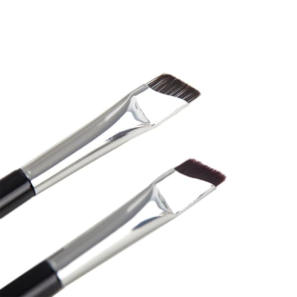 Blade Makeup Børster Vinklet Tynd Øjenbrynsbørste Flad Fin Eyeliner sort B B