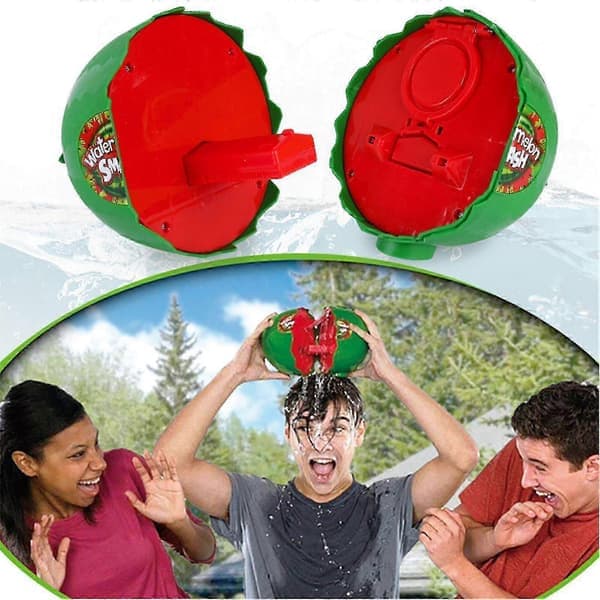Vattenmelon Spännande Spel, Vattenmelon Spricker Och Du Förlorar