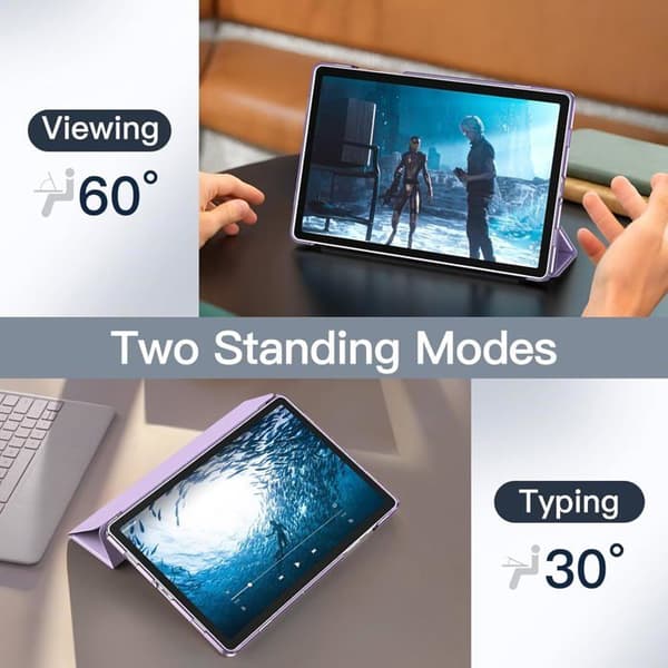 Fodral för Samsung Galaxy Tab A9+ / A9 Plus 11 tum 2023, tunt skyddande folio-surfplattefodral med stativ [A3]
