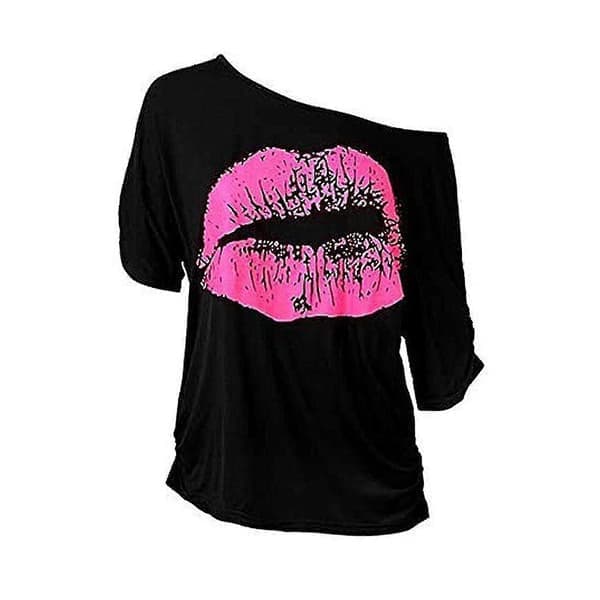 80'er 90'er Outfit Dame Maskerade Kostumer, Temafest, Tøj Neon Tilbehør, 100% Ny Sort Sort S Black S