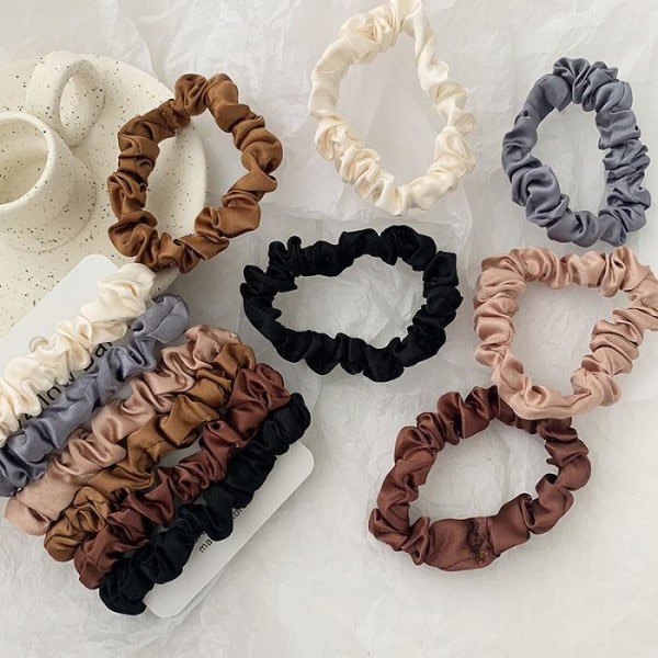 Scrunchies 6-pak Multicolor Multicolor