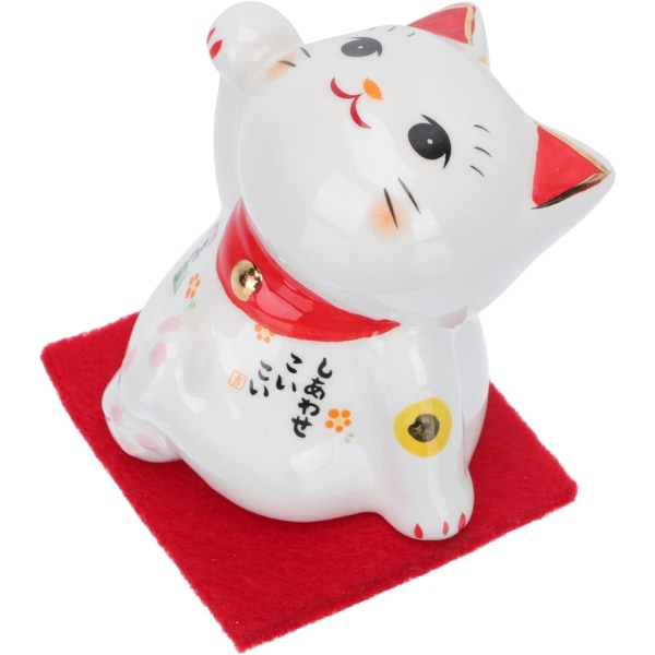 Kiinalainen heiluttava käsivarsi Fortune Cats Söpö Maneki Neko Lucky Cats  Feng Shui Onnea Kissa Figuriini Rikkaus Terveys Tervetuliaiseläimen koriste  kotiautoon 453c | Fyndiq