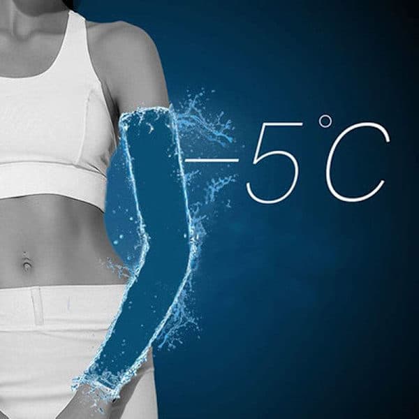 Is Silke Ärm Manschett Arm Uv Solskydd Halkskydd Sommar Utomhus Grå One Size Gray