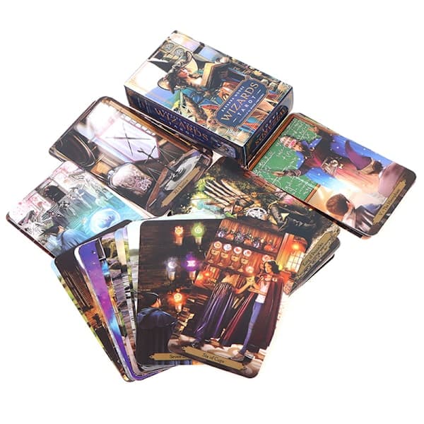 Barbara Moore Wizards Tarot Brettspill Spådom Prediksjon Mu Flerfarget Onesize