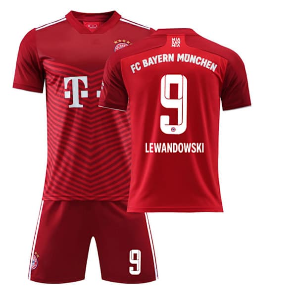 Bayern München 22 23 Lewandowski Fodboldtrøje 20(115-125cm)