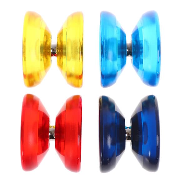 Yoyo Classic Babyleksaker Professionell Magic Yoyo K1 Spin Aluminium Röd one size Red