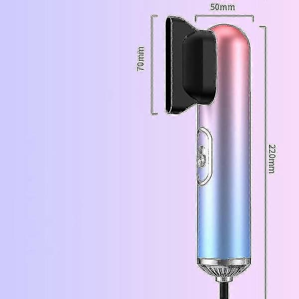 Hårtørrer Rejsehårtørrer Mini Ionisering 3 i 1 Rejsehårtørrer Hurtigtørrende til Kvinder eller Mænd gradient gradient